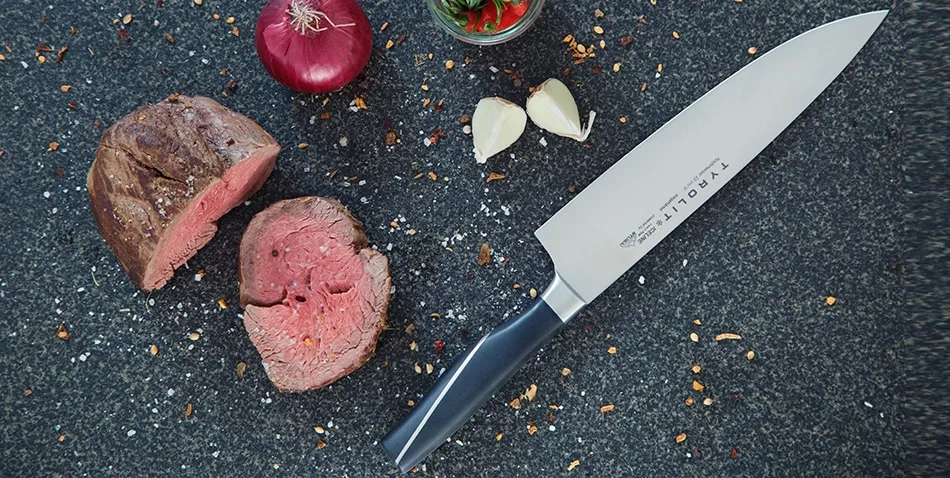 TYROLIT Life Kochmesser mit Fleisch