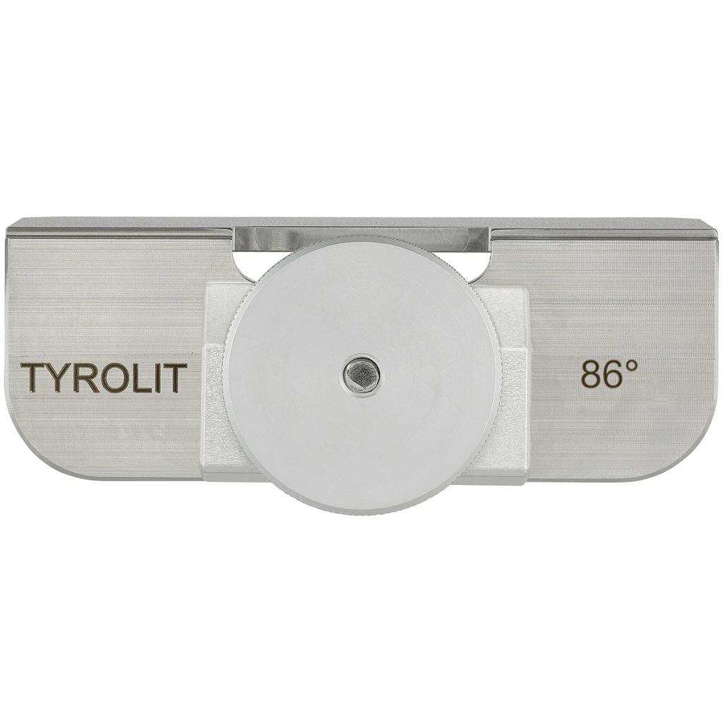 Angolo in acciaio inox TYROLIT Life 86°