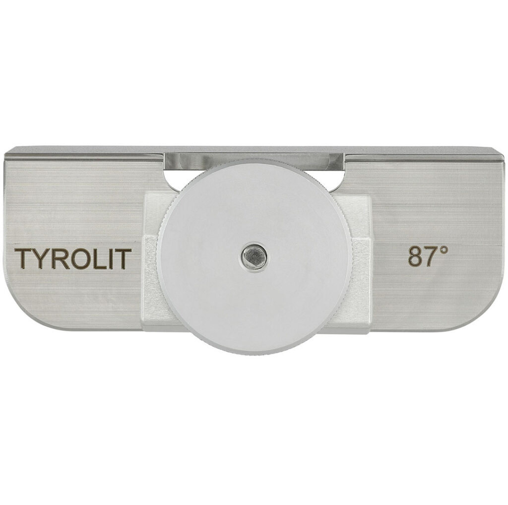 Angolo in acciaio inox TYROLIT Life 87°