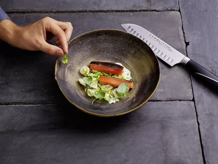 TYROLIT Life Iceline coltello Santoku verdure pesce