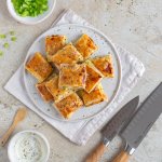 Knusprige Mini-Pizzataschen