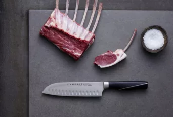 TYROLIT Life Iceline Santokumesser Fleisch
