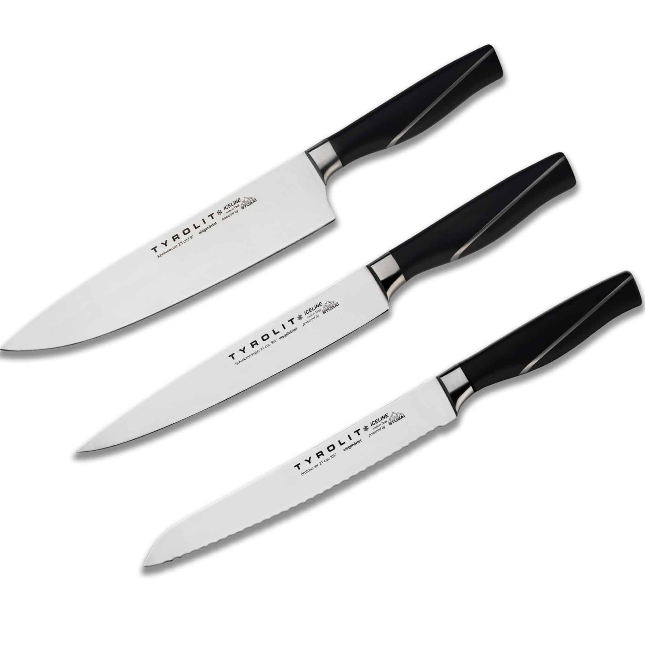 TYROLIt life Iceline classic knife set