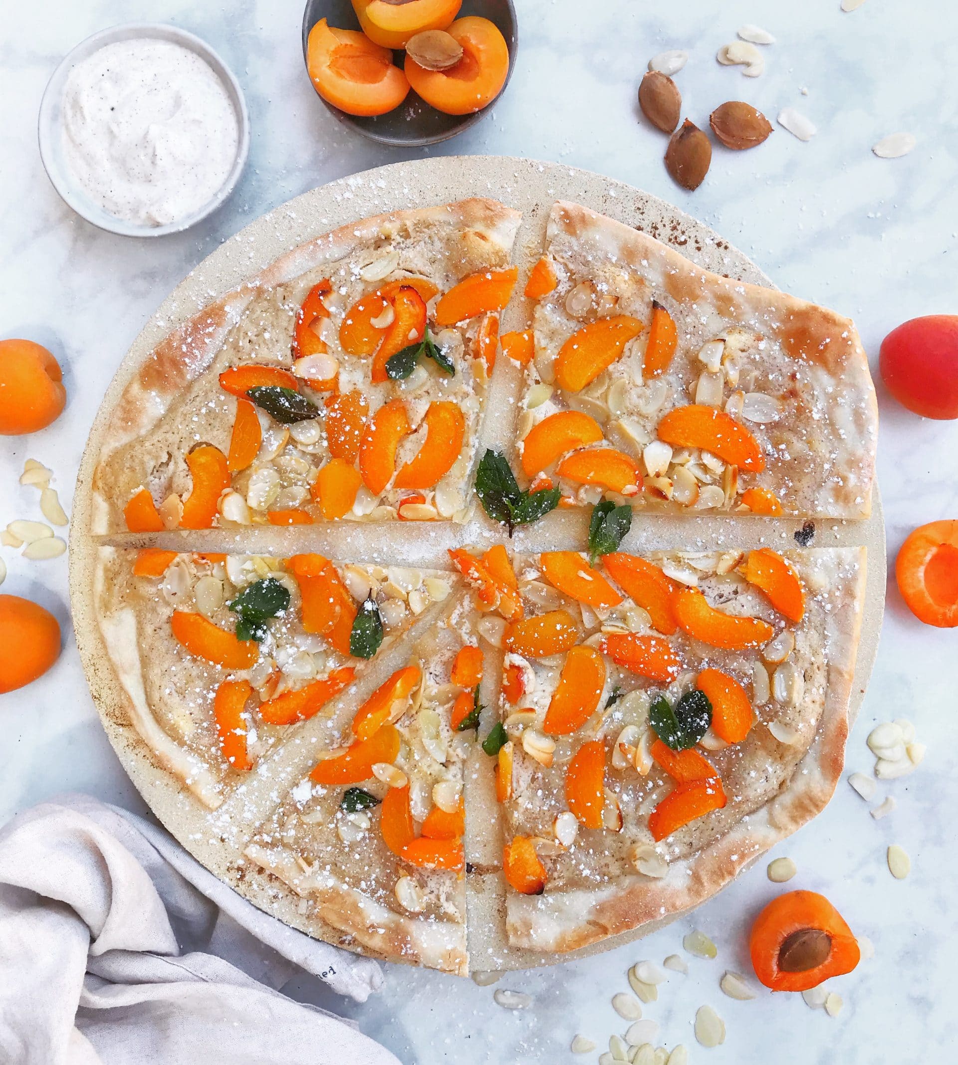 Flammkuchen Marille