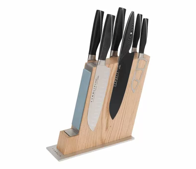 TYROLIT Life Messerblock Plus Silber mit Messern