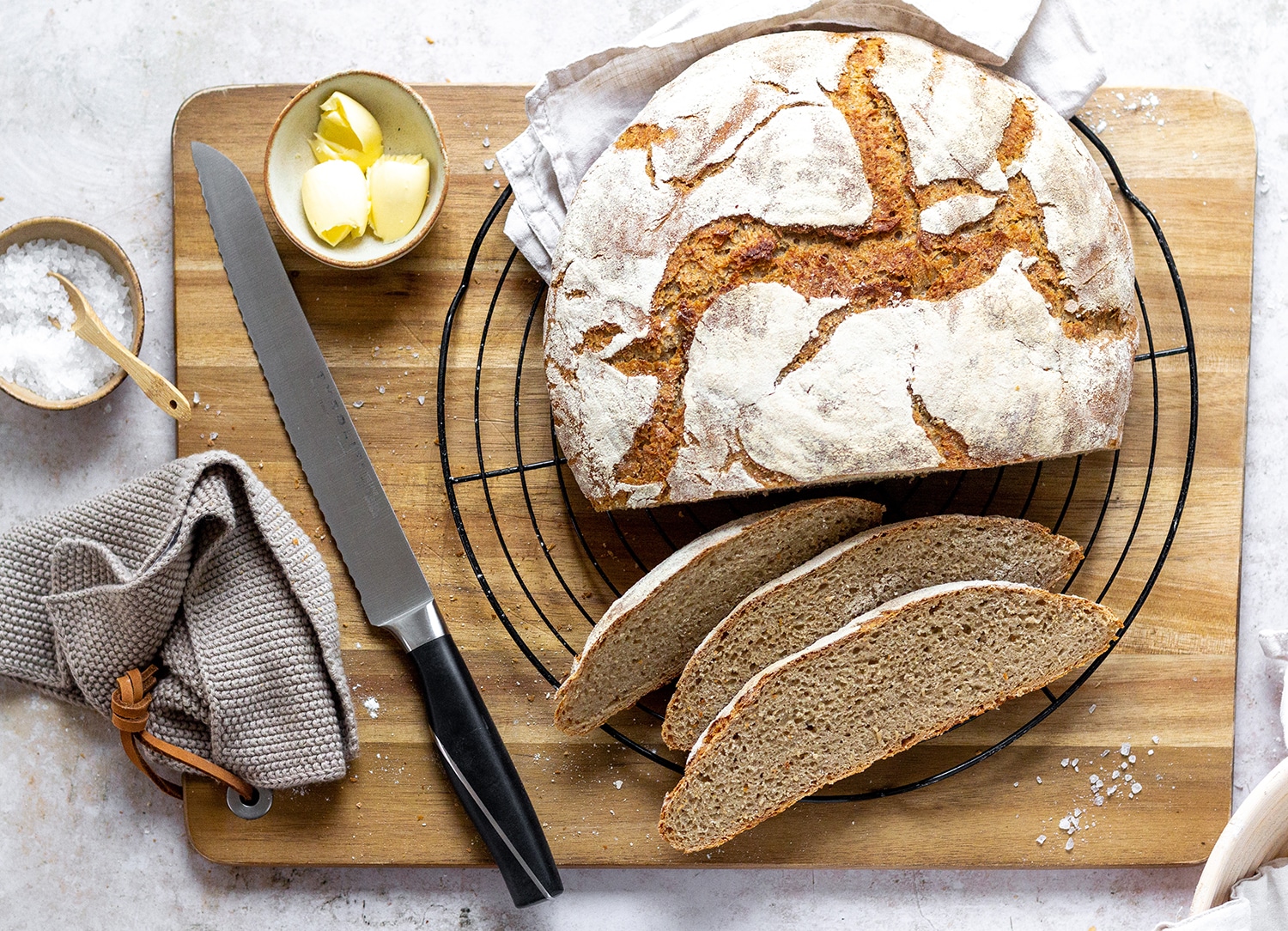 Dinkel-Roggen -Sauerteigbrot - TYROLIT life