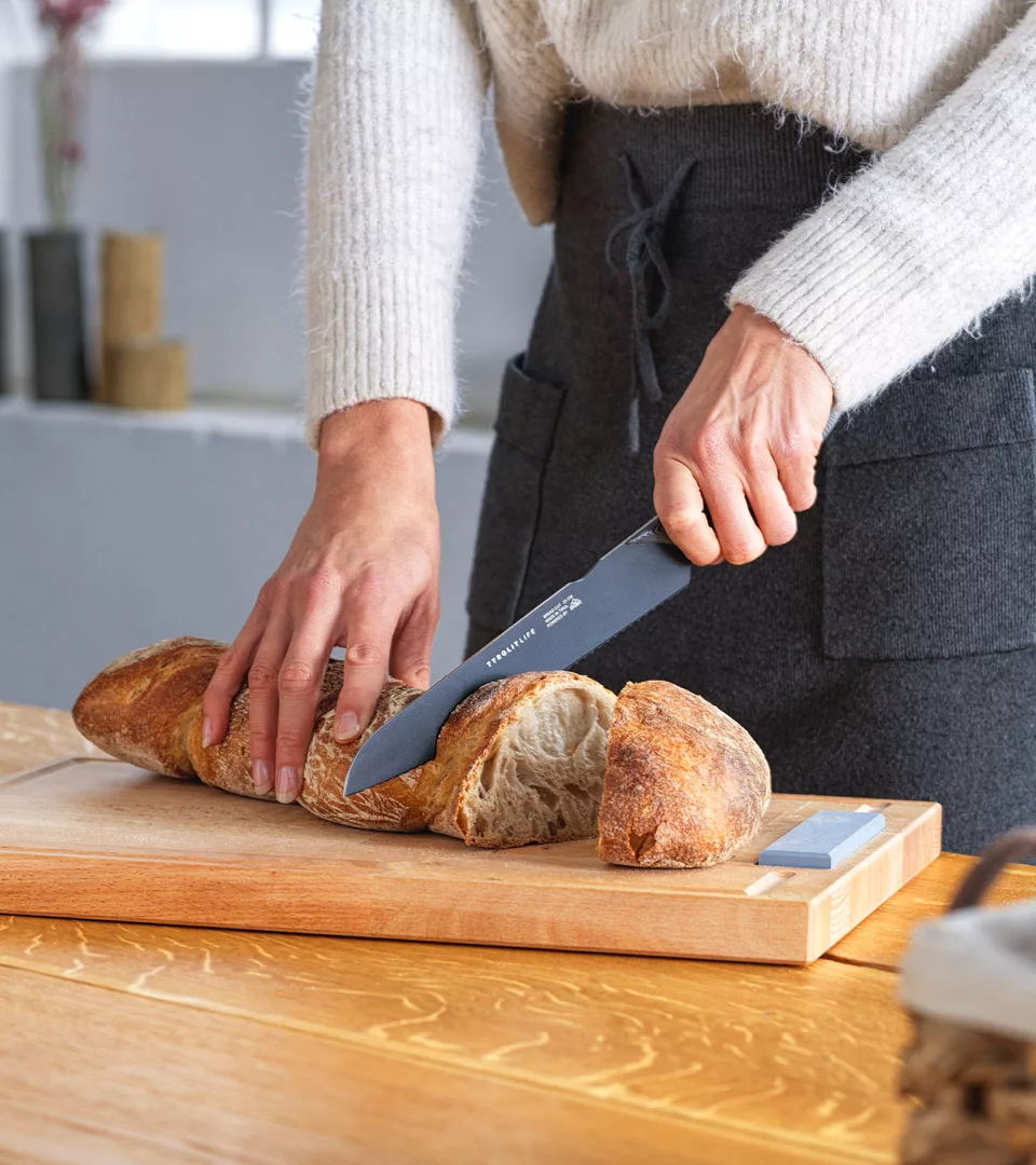 TYROLIT Life Bread Cut Messer Brot schneiden