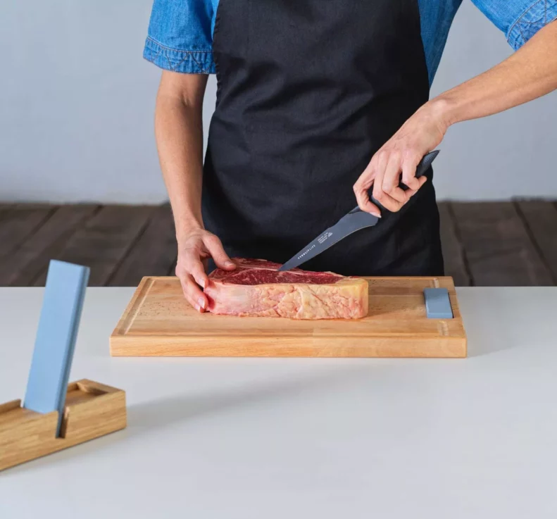 TYROLIT Life Darkline Meat Cut Messer Fleisch schneiden