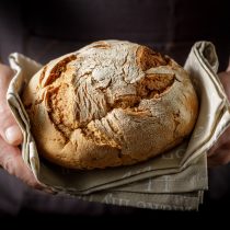 Wie backe ich mit einem Pizzastein?